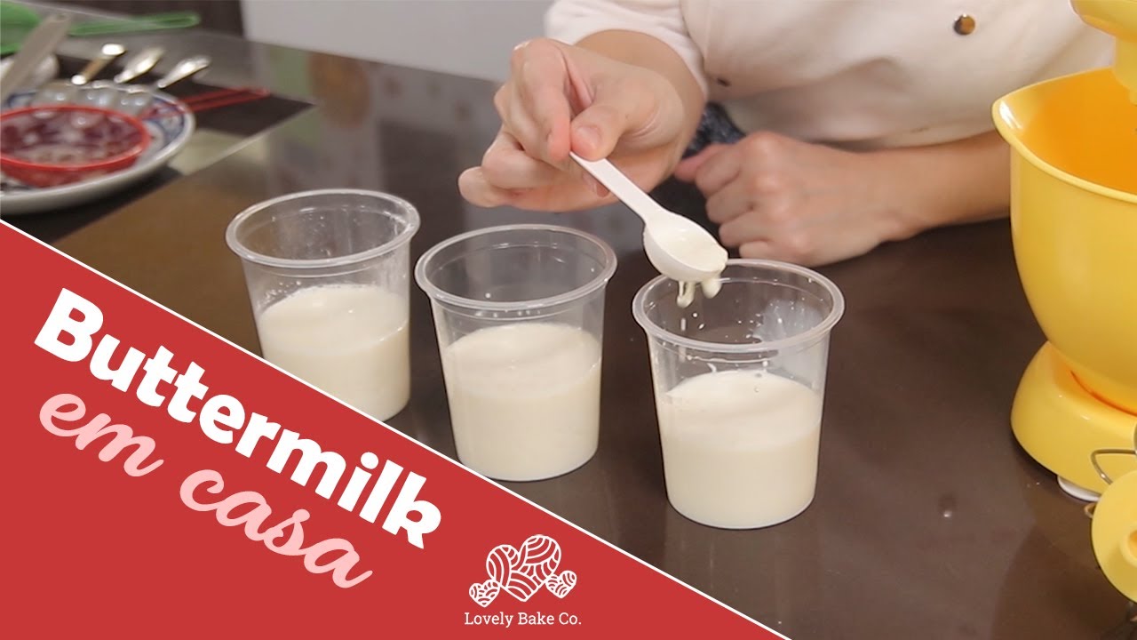 Como fazer Buttermilk (Leitelho) em Casa