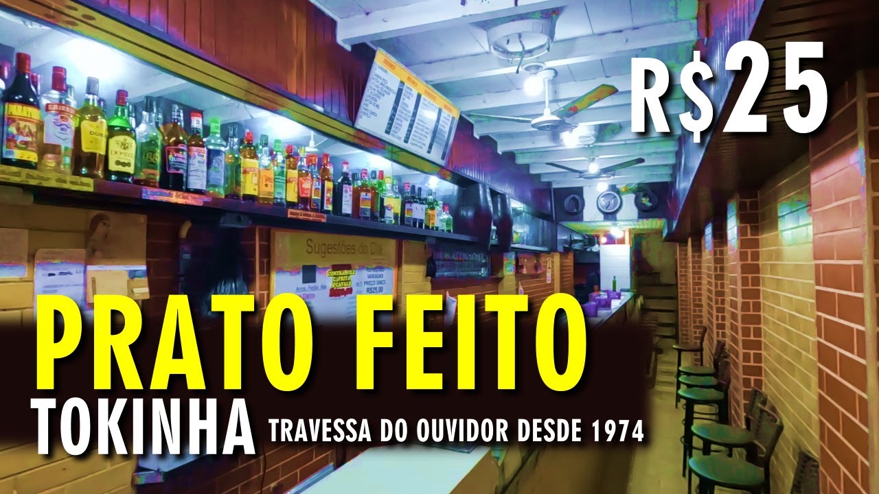 Tokinha Café e Bar no Centro do Rio na Travessa do Ouvidor