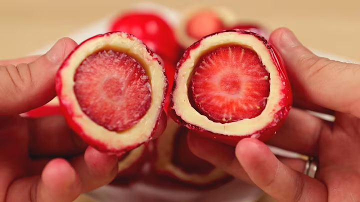 Receita de Morango do Amor com Leite em Pó