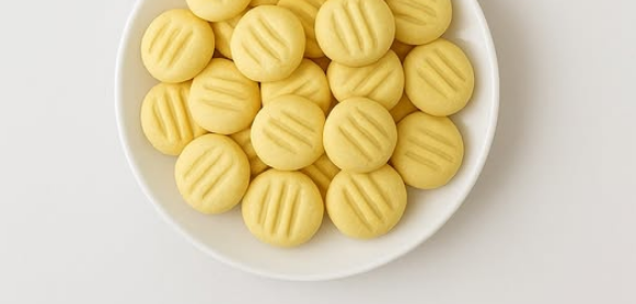 Biscoitos de Maizena com 3 Ingredientes