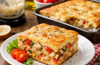 Torta de Liquidificador Simples e Barata: A Janta Perfeita com o que Tem na Geladeira