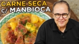 Charque com Mandioca