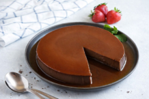 Flan de Chocolate: Cremosa e Sofisticada
