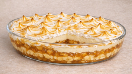 Chico Balanceado: Sobremesa Cremosa com Camadas de Caramelo